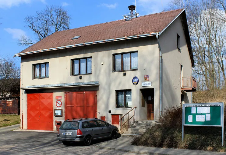 Municipal office in Vítanov , Czech Republic